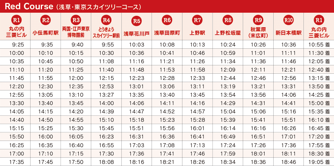 timetable